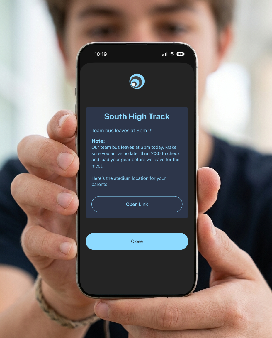 After: simple alerts with The Notifier